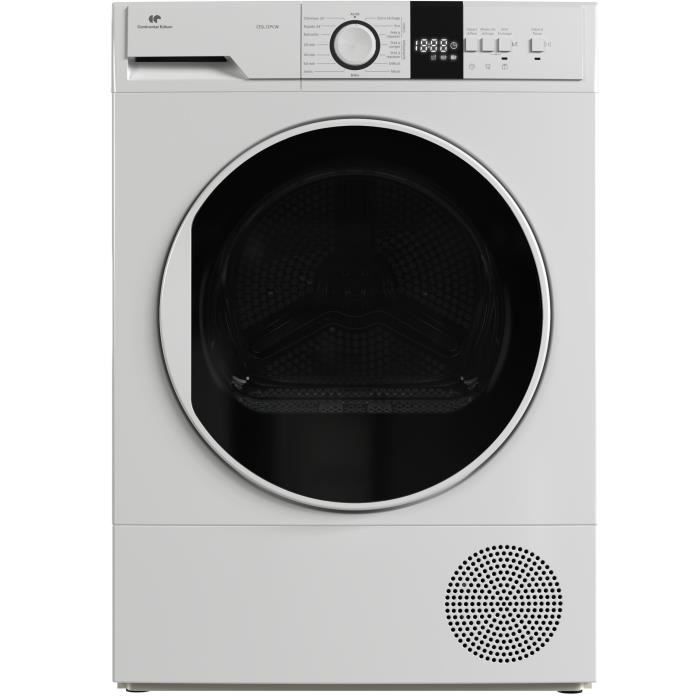 CONTINENTAL EDISON CESL12PCW Heat Pump Tumble Dryer - 12 kg - 60 cm - Energy Class E - White