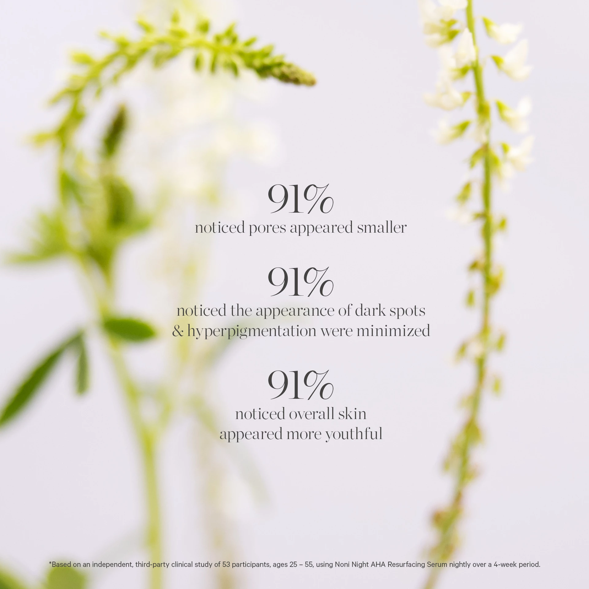 Noni Night AHA bőrmegújító szérum 30 ml - Kora Organics