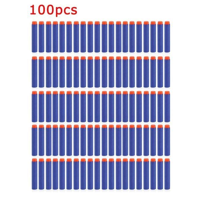 Dardos de espuma para Nerf Elite - OUTAD - Paquete de 100 unidades (recambio)