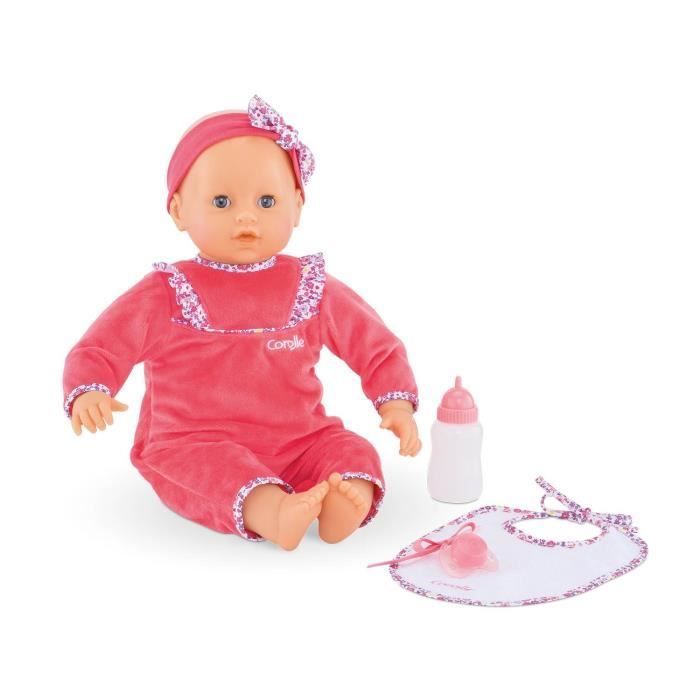 COROLLE - My Big Baby Doll - Lila Darling - 42cm - interactive baby doll for ages 2 and up