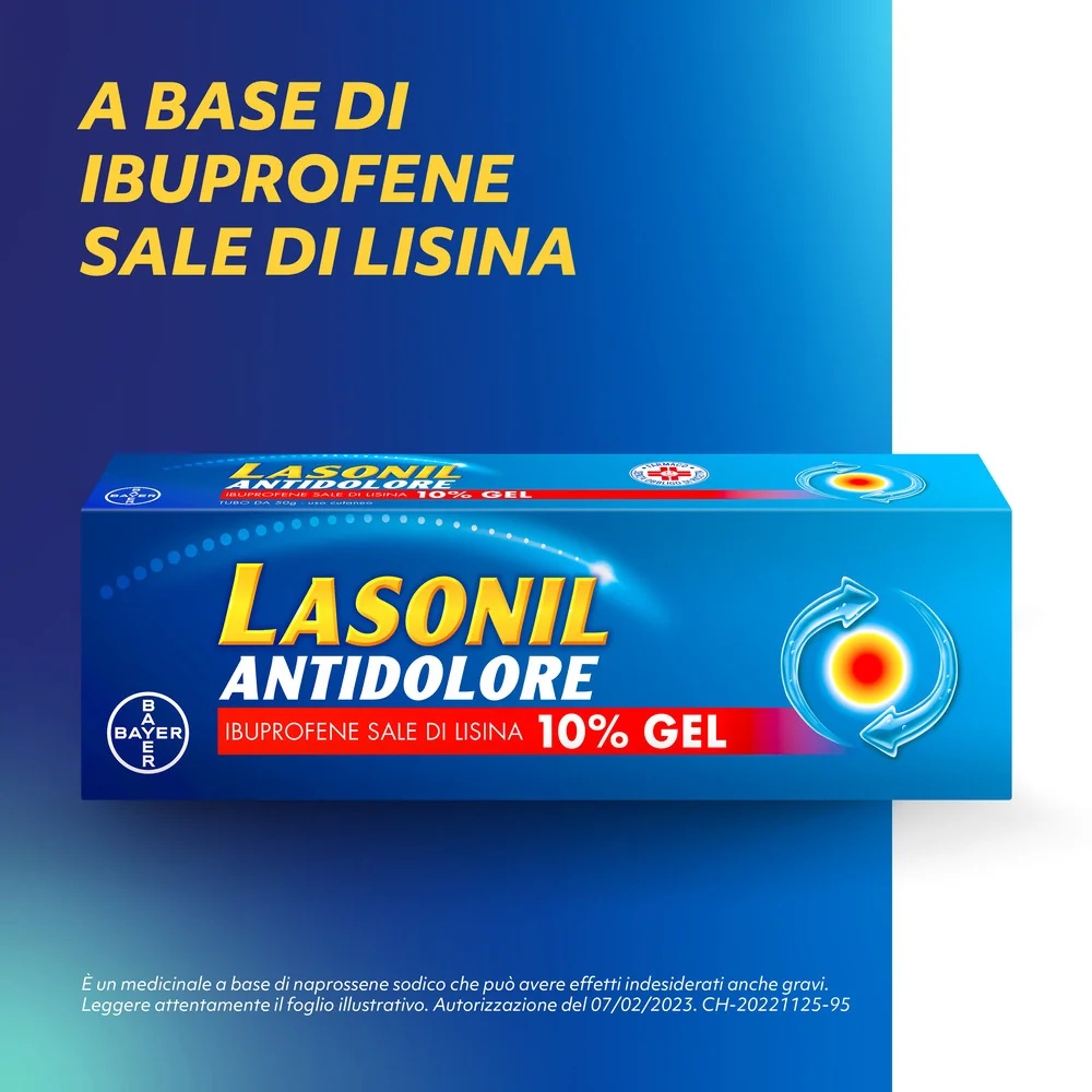 LASONIL Gel Lasonil contra el dolor y la inflamación 50 g, dolor muscular
