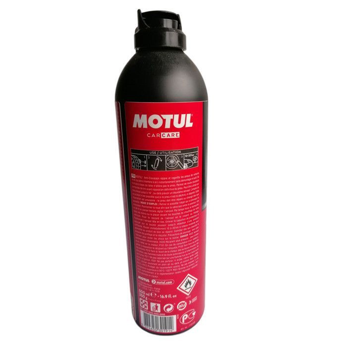 Sellador de pinchazos de neumáticos – Motul – Car Care – 500 ml