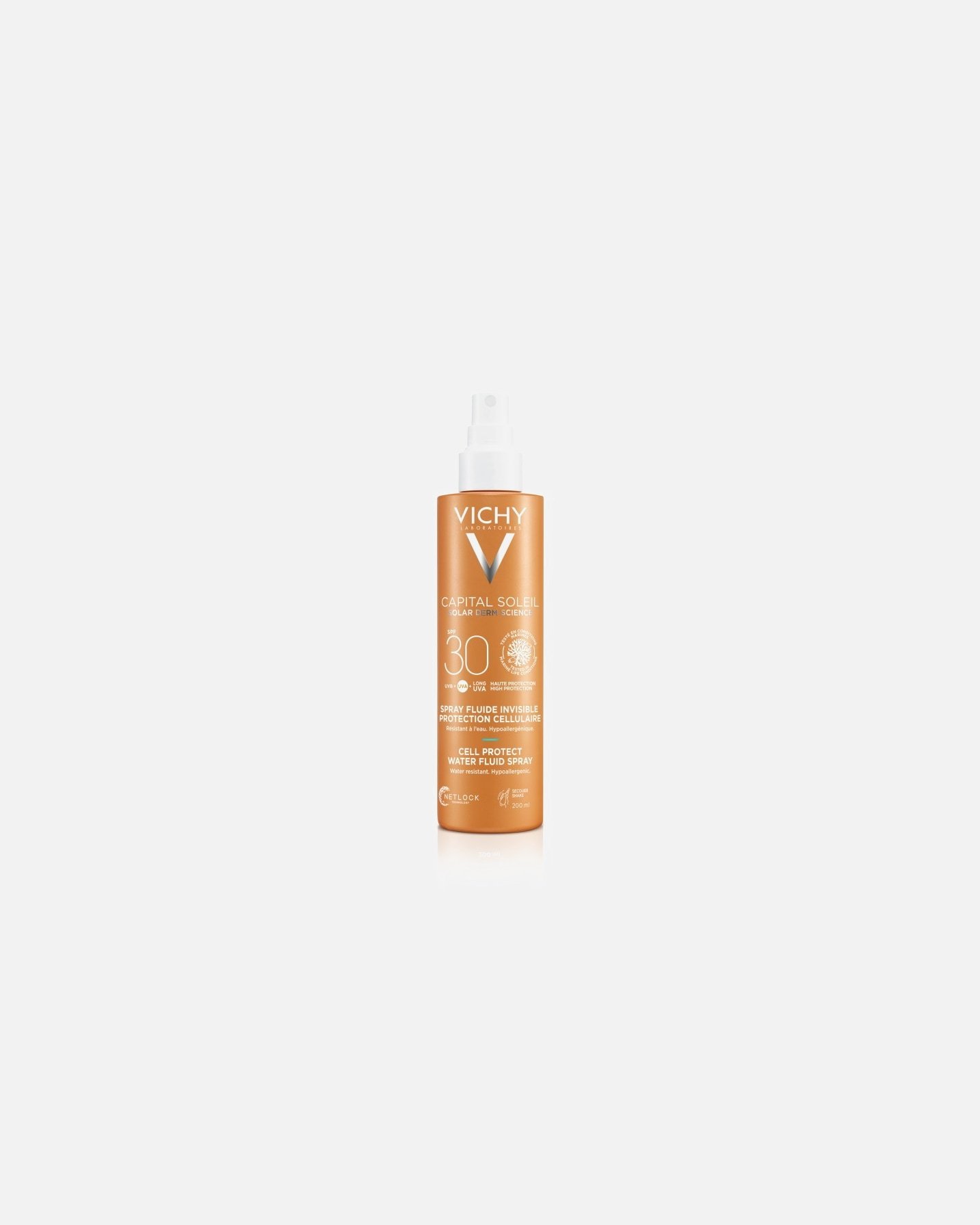 Vichy Capital Soleil Cell Protect Invisible Water Fluid Spray SPF 30 - 200 ml