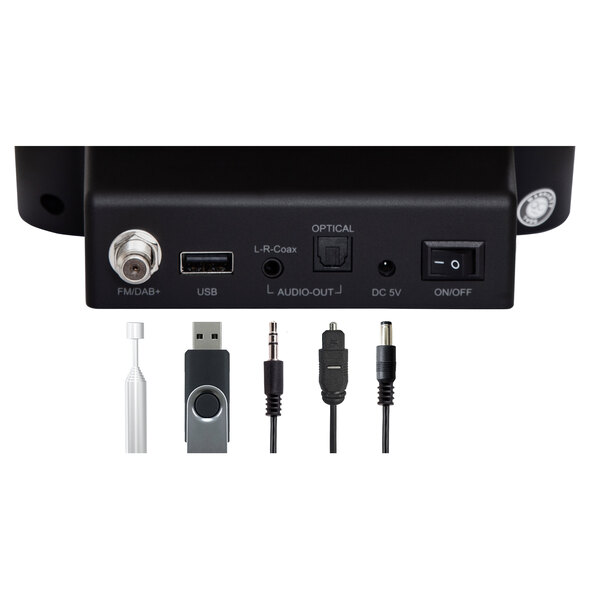 Adaptor pentru DAB+ și radio pe internet, DABMAN i410BT