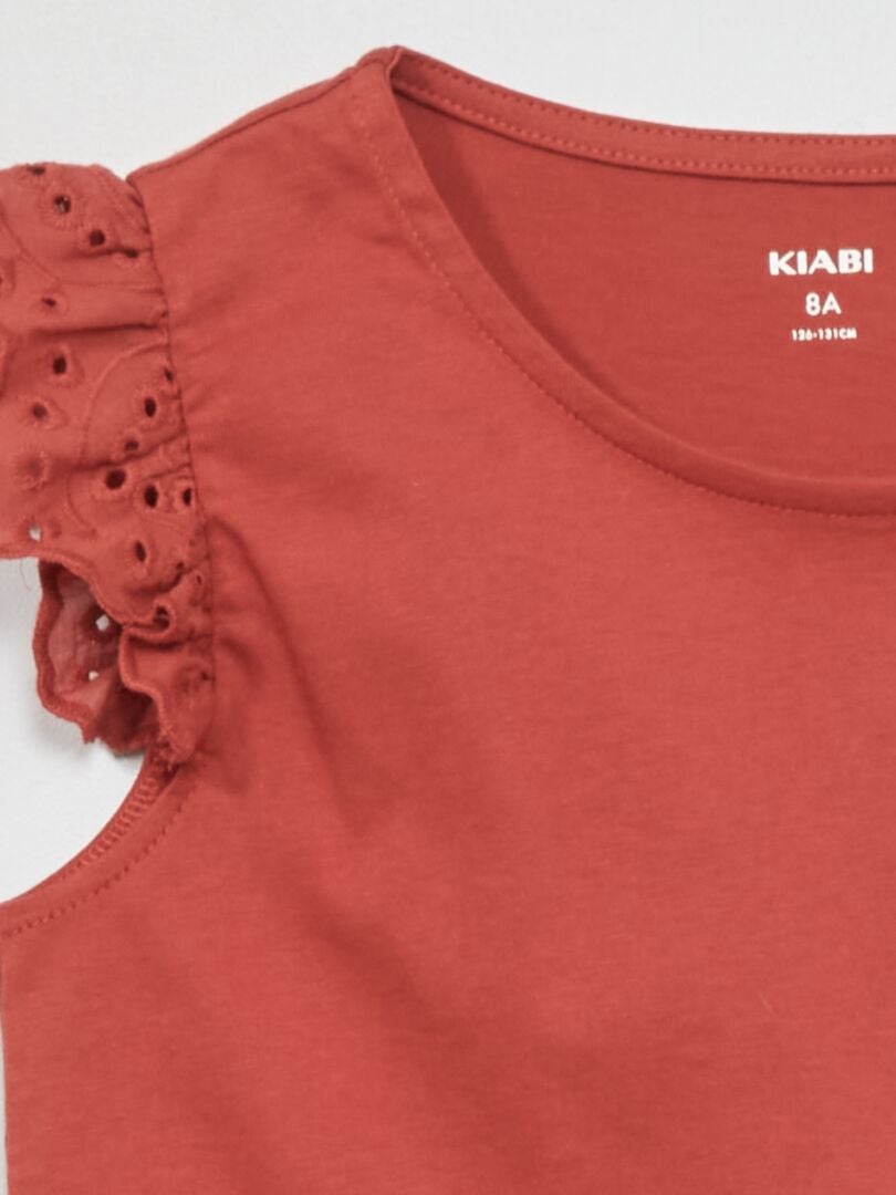 Camiseta de manga corta - ROJA