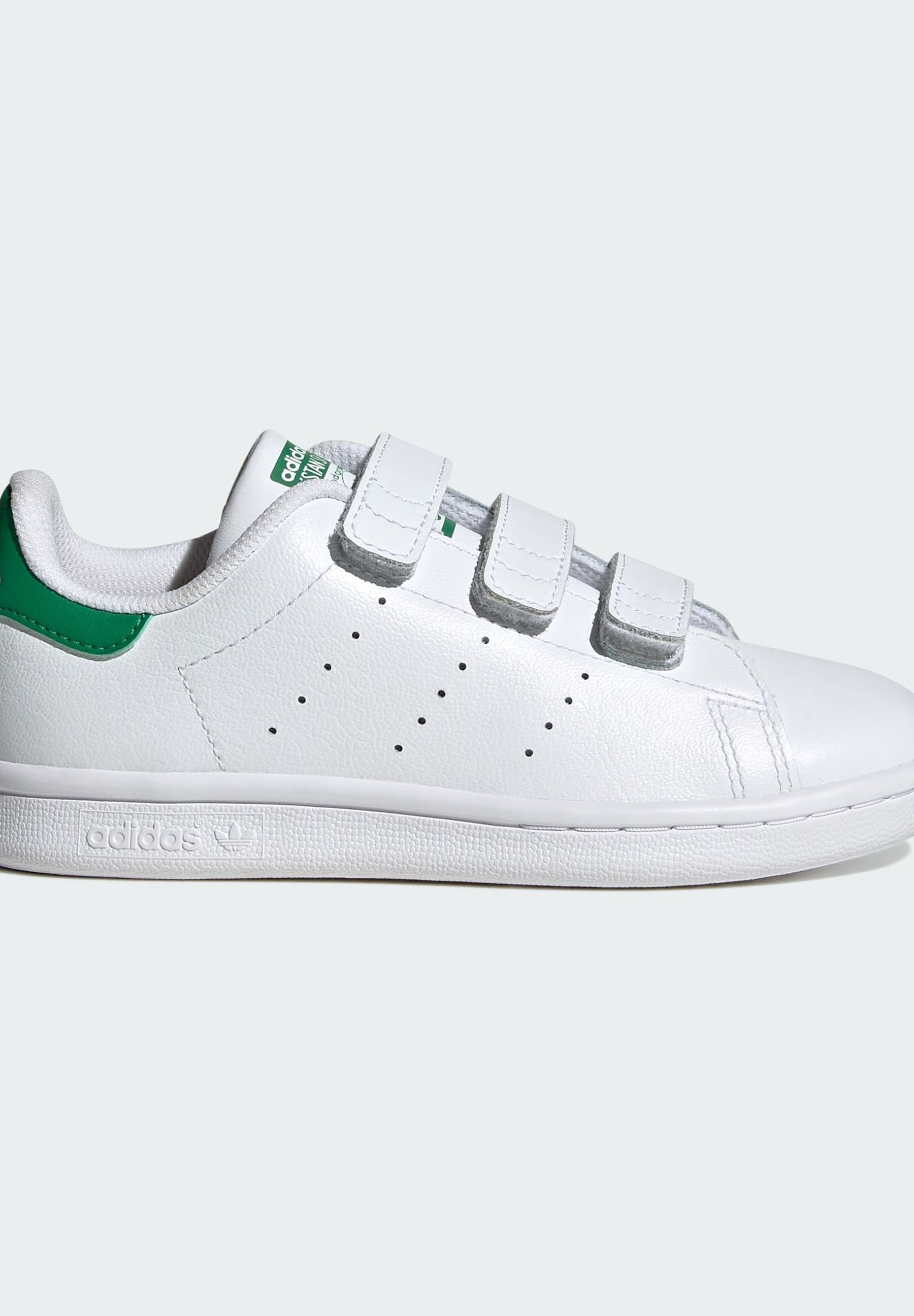 adidas Originals STAN SMITH COMFORT CLOSURE KIDS - Joggesko - cloud white cloud white green