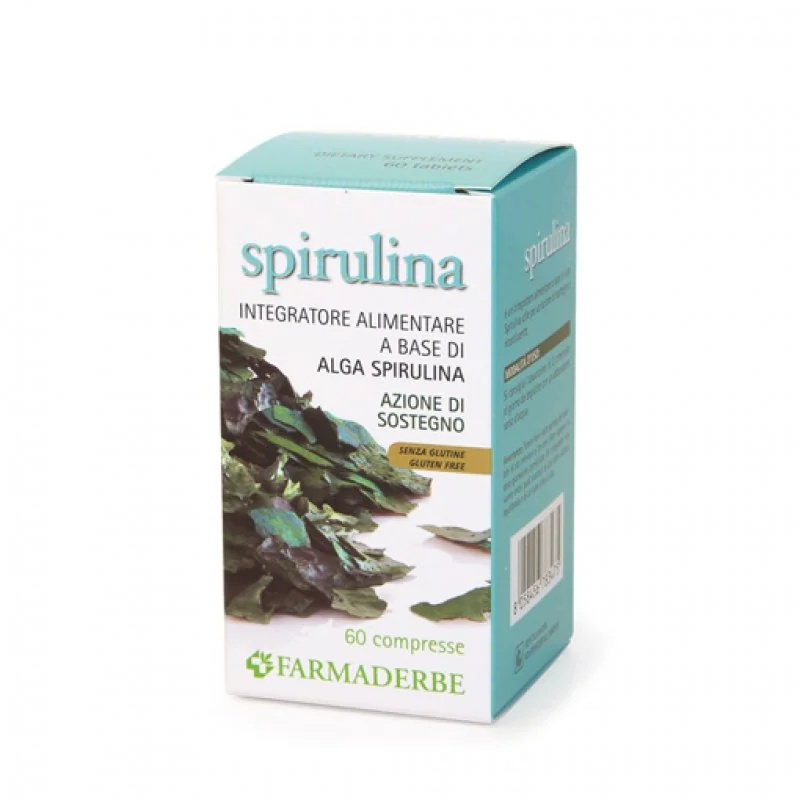FARMADERBE Spirulina 60 tabletten 47,28 g