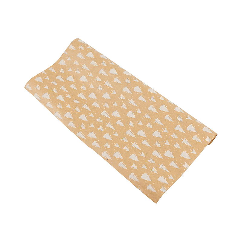 Kit per impacchettare regali, carta, nastri ed etichette, carta kraft