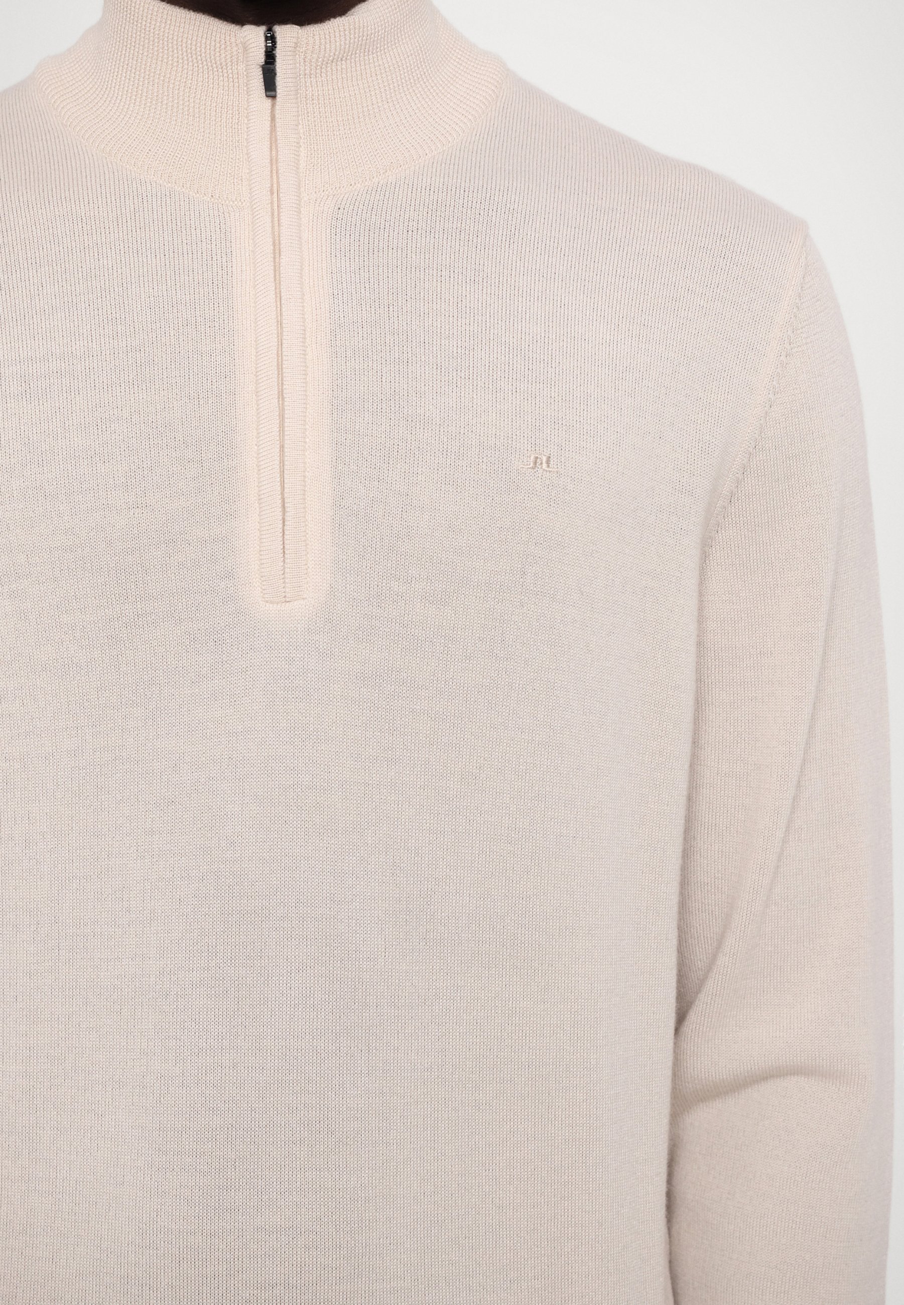J.LINDEBERG KIYAN LIGHT QUARTER ZIP - Jumper - moonbeam