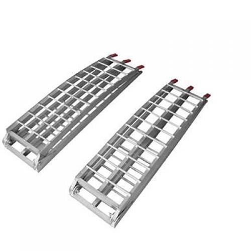 Par de nuevas rampas de carga plegables de aluminio para motocicleta, scooter y quad.