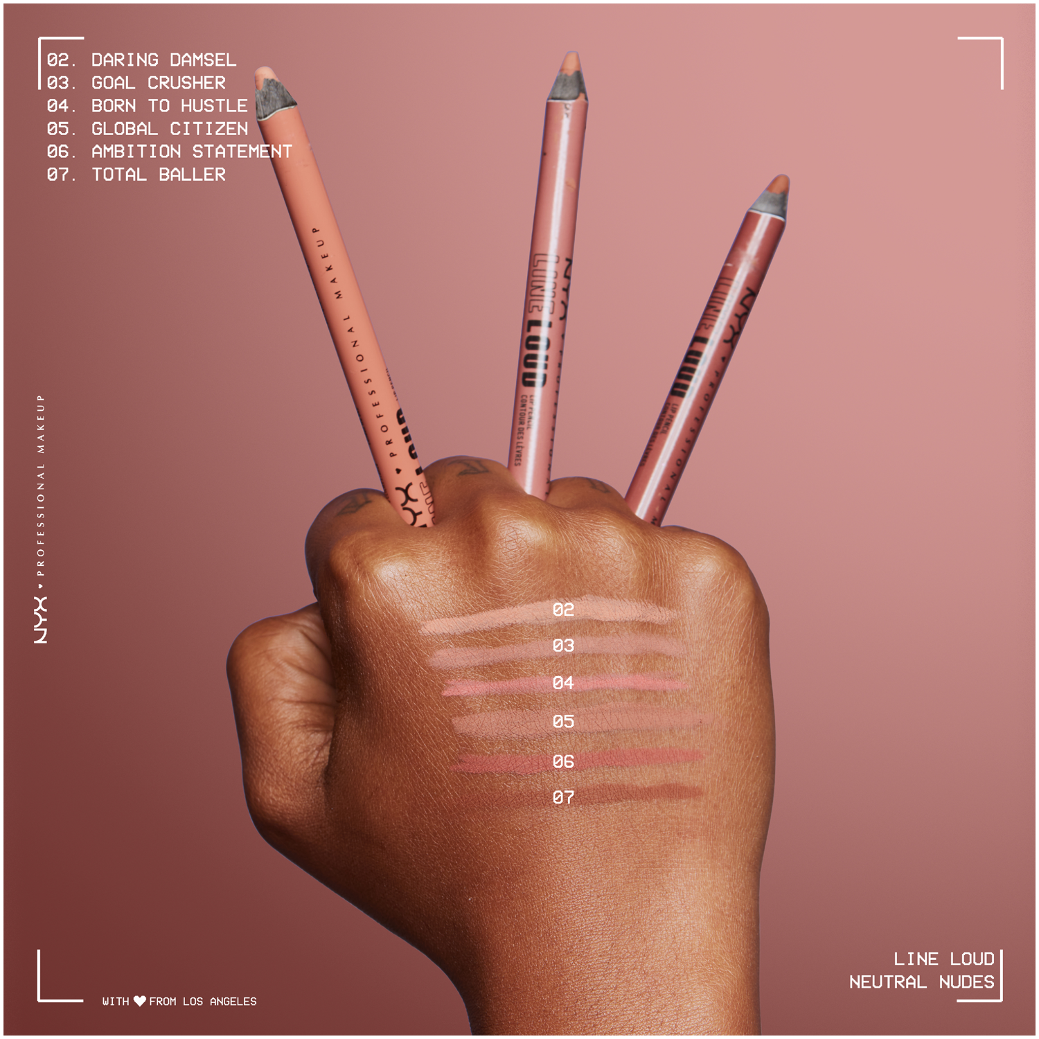 NYX Professionel Makeup-linje Højlydt