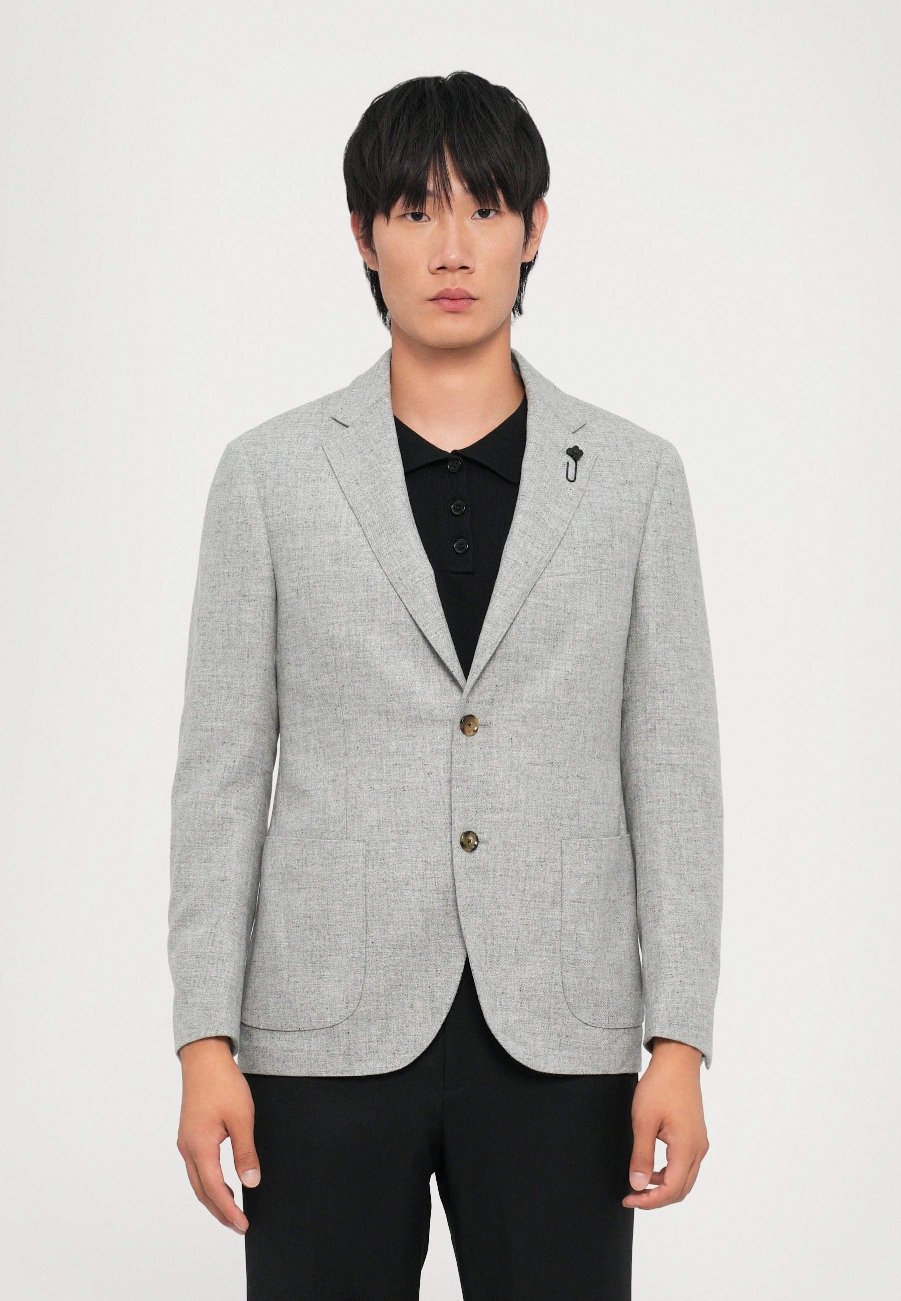 Veste blazer LARDINI MAN ICONIC DROP - grise