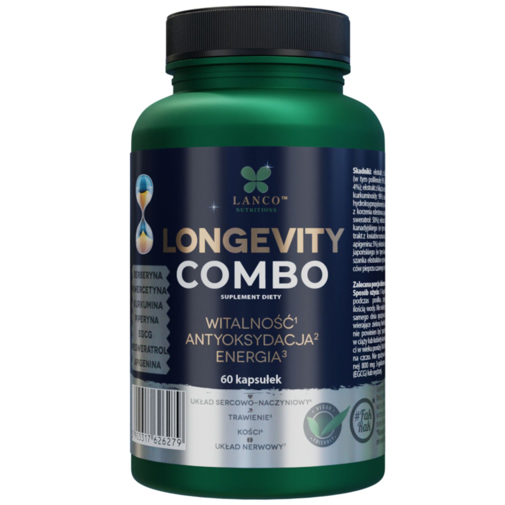 Lanco Nutritions ilgmūžības kombinācija