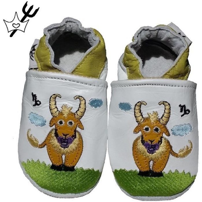ASTRO Capricorn babyschoentjes van zacht leer