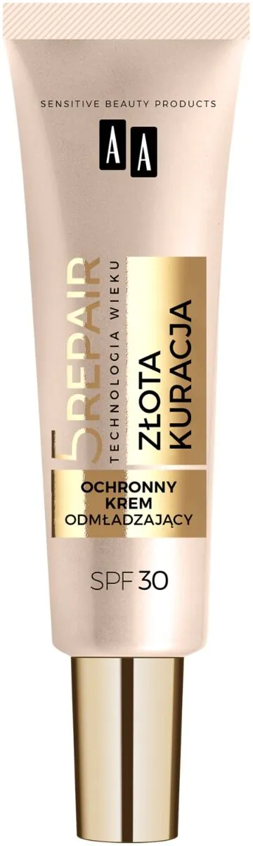 AA Technologia Wieku SPF30 Złota Kuracja - Ochronno-odmładzający krem 50ml