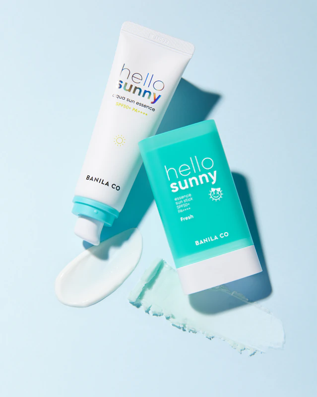 Banila Co. Hello Sunny Fresh Essence Sun Stick Leichte schützende Gesichtscreme LSF 50+