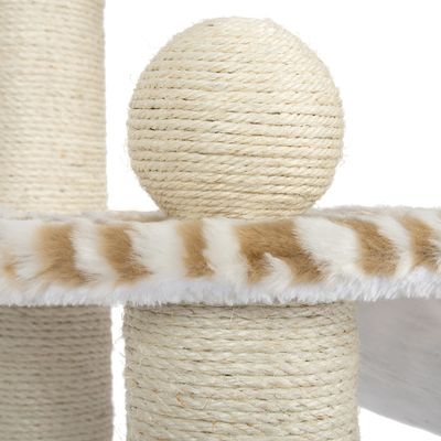 Weißer Tiger XXL Katzenbaum