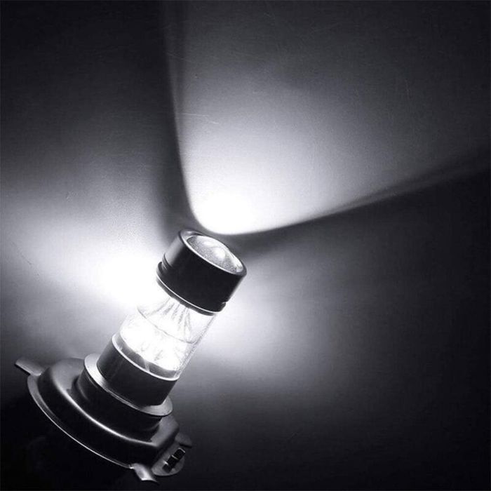 2x H4 CREE 100W LED Bulbs, 6000K White, Super Bright Car Lights