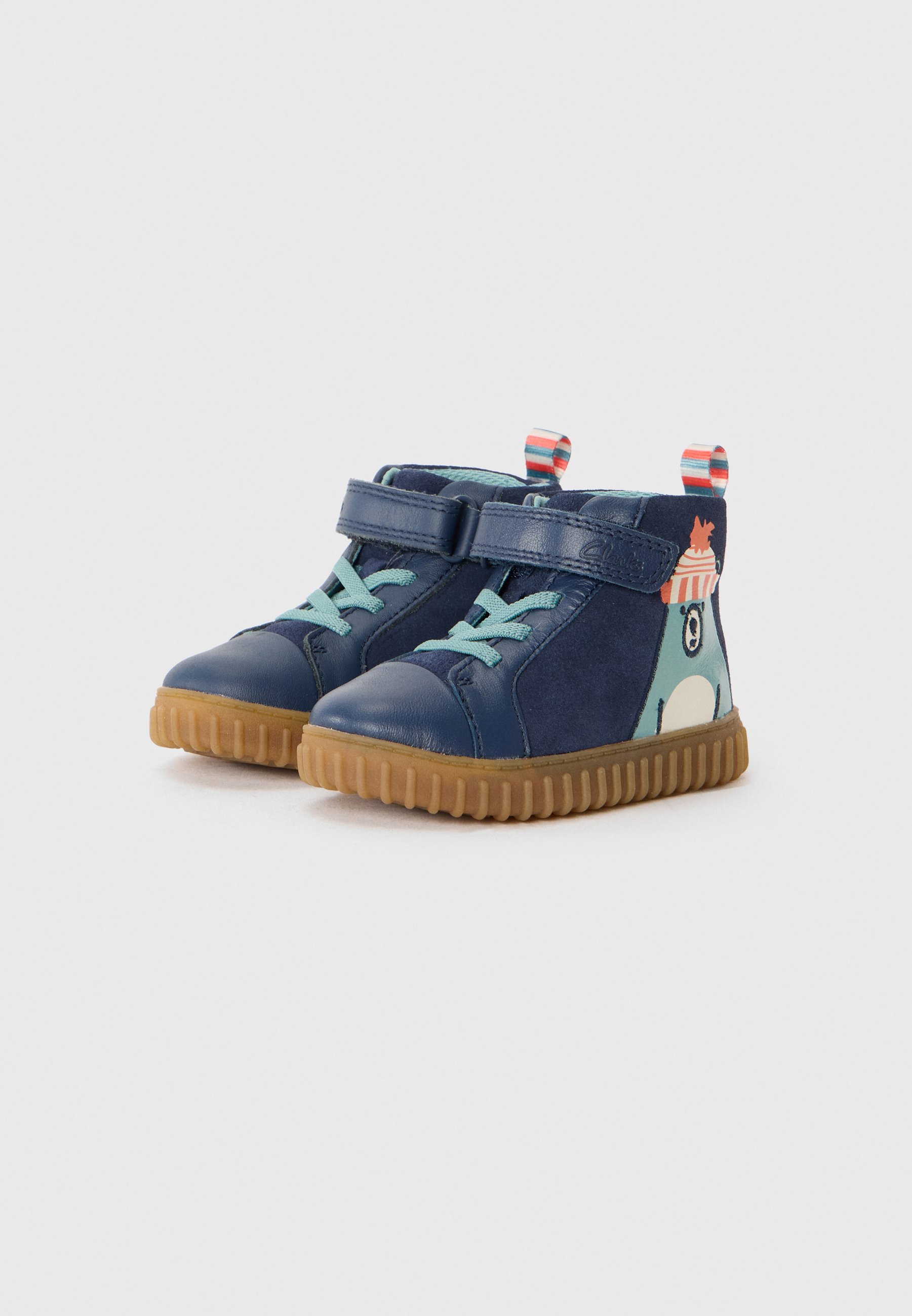 Clarks COVE KIND UNISEX - Dětské boty - navy