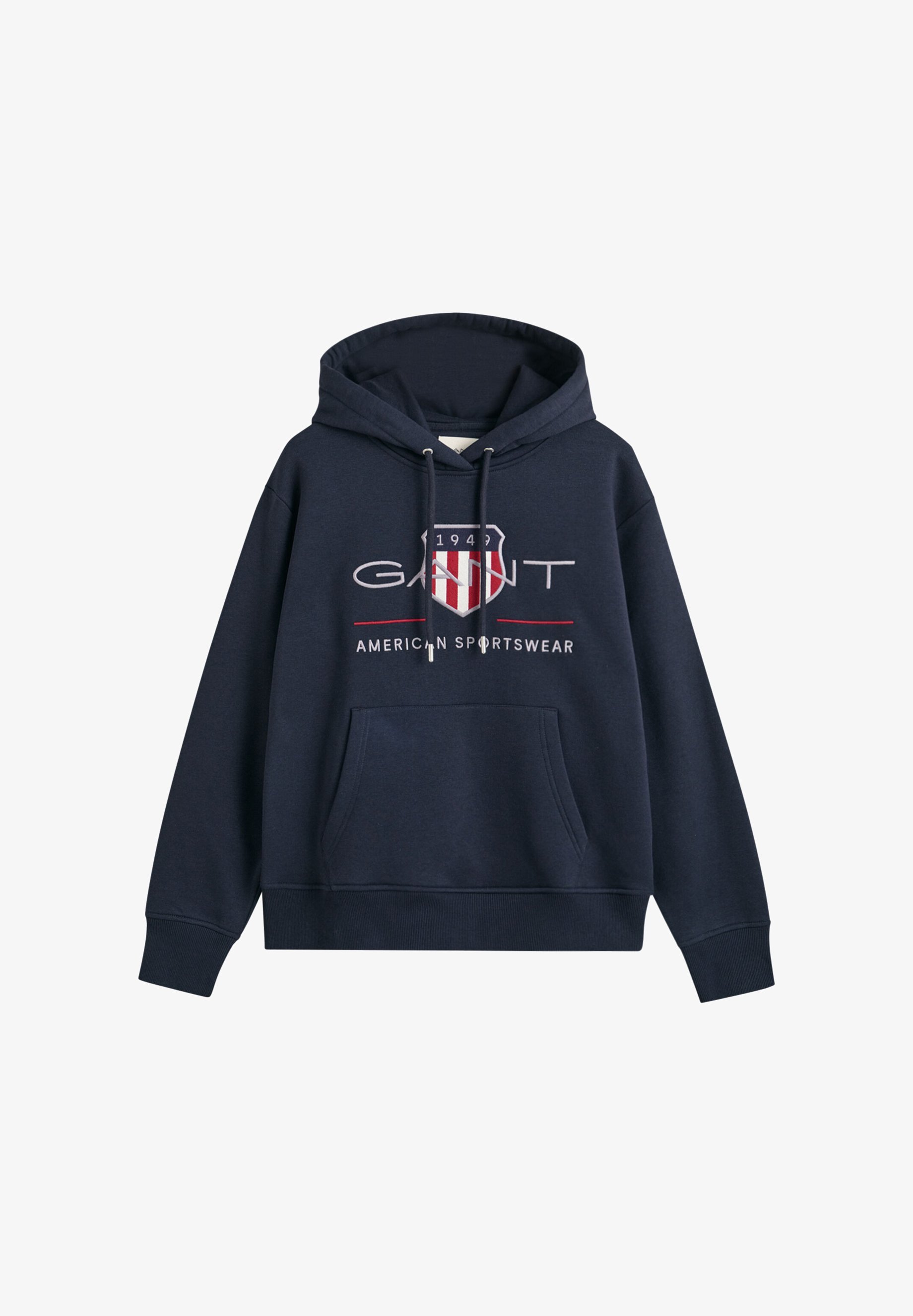 GANT ARCHIVE SHIELD HOODIE - Mikina - blau
