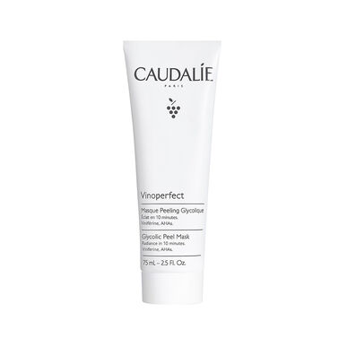Caudalie Vinoperfect Masque Peeling Glycolique švytinti ir vakarinė šveičiamoji kaukė 75 ml 75 ml