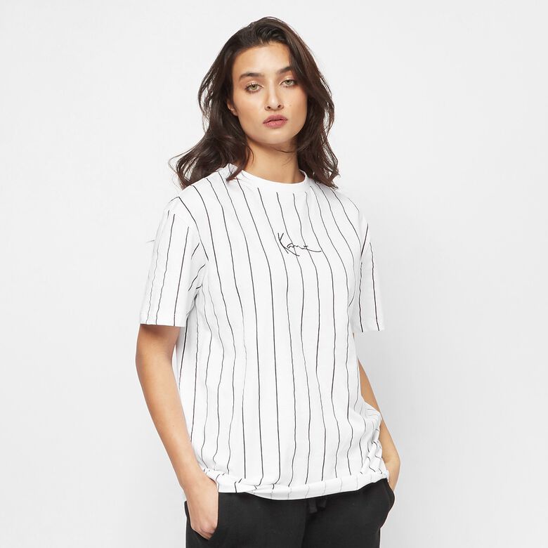 Small Signature Essential Pinstripe OS T-shirt
