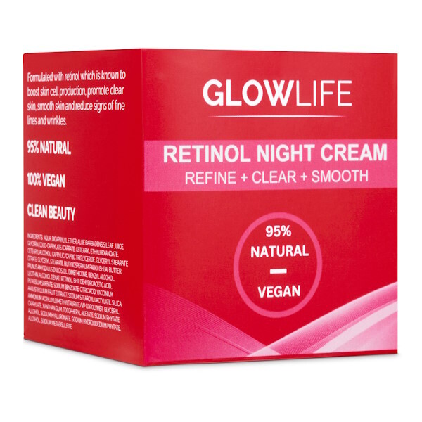 Cremă de noapte cu retinol Glowlife 50ml