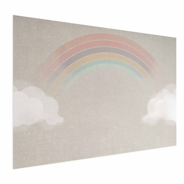Plakat Tęcza w deszczu 30x21 cm