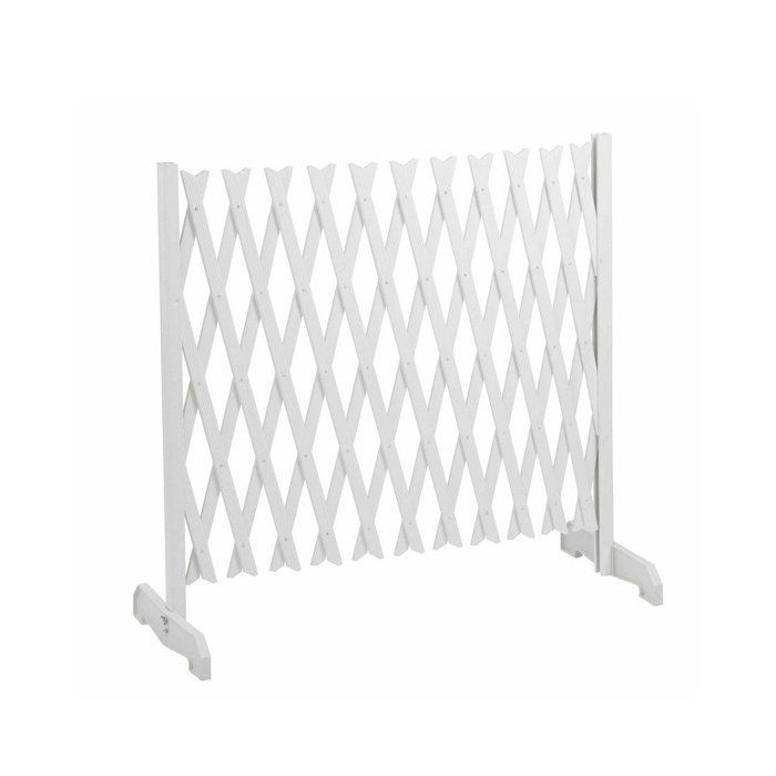 Facilitys Barrière de Sécurité Extensible, 35 à 250 x 87 cm, Barriere de protection extensible, Plastique, Rétractable, Animaux