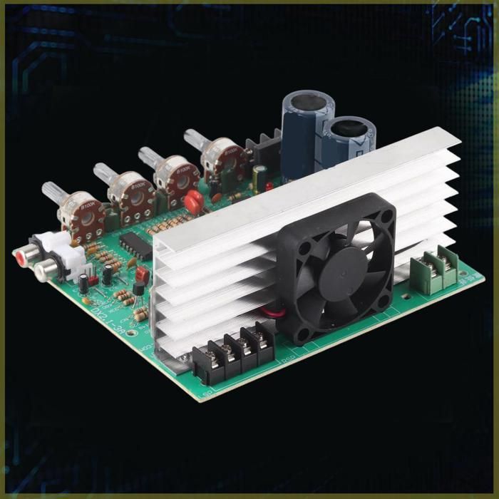 Placa amplificadora para subwoofer Cocosity de 240 W, componentes electrónicos