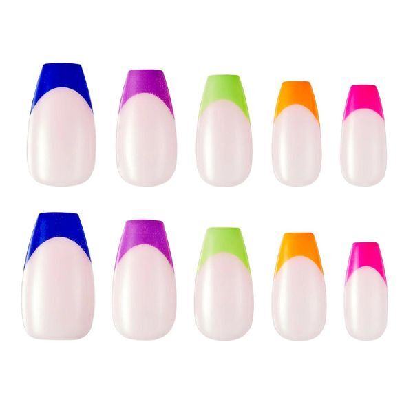 Lottie London Stay Press'D sulle unghie - Vibes Neon