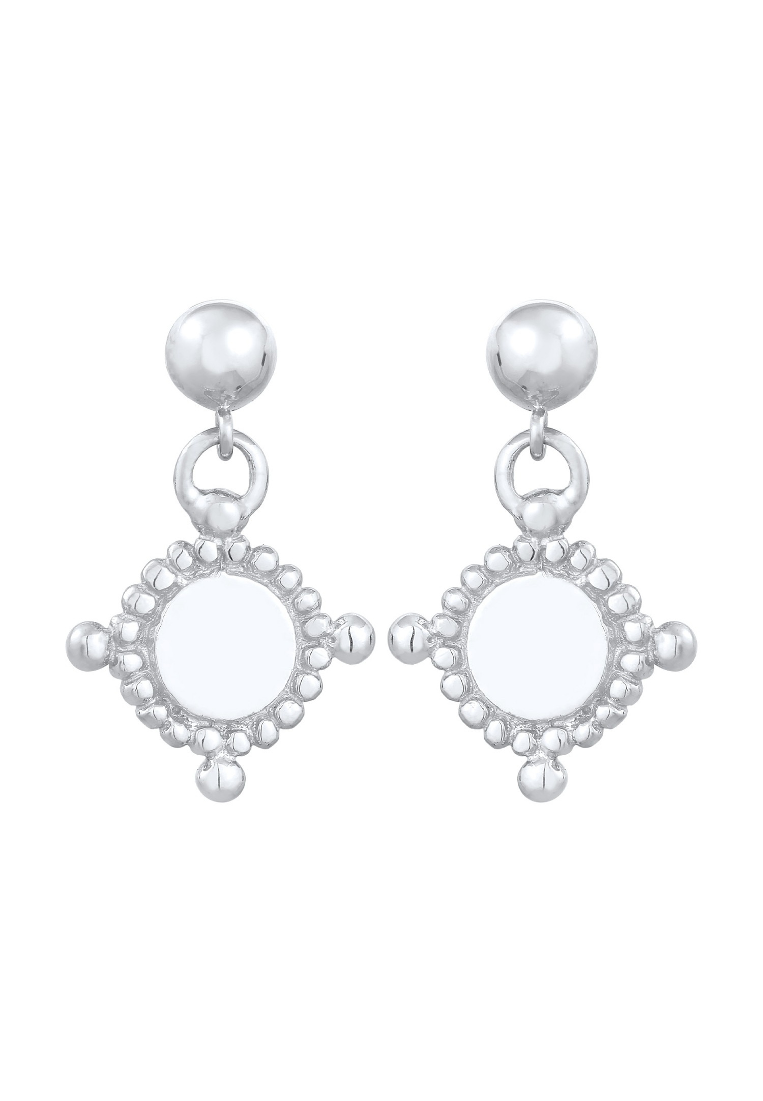 Elli Boucles d'oreilles pour femmes Basique en argent massif 925