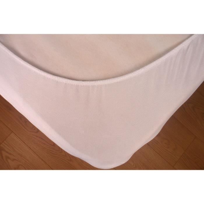 Protège-matelas - 180 x 200 cm x 25 cm - 100% Coton - 170 G/M2 - LOVELY HOME