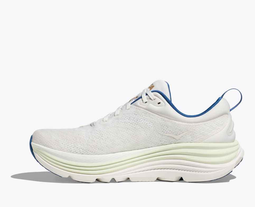 HOKA Gaviota 5 Givre / Or