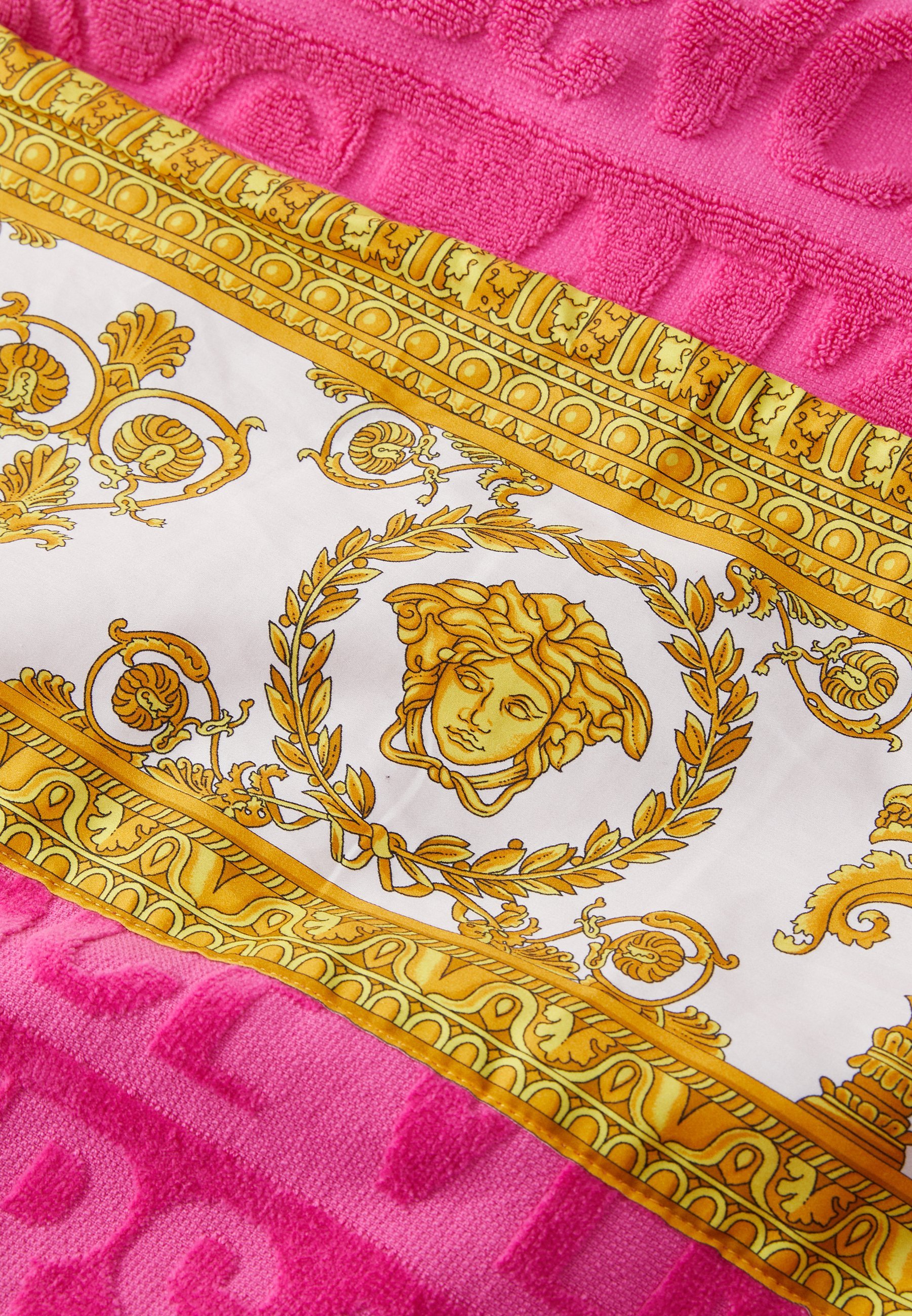 Versace BADHANDDOEK I HEART BAROQUE - Strandhanddoek - fuxia