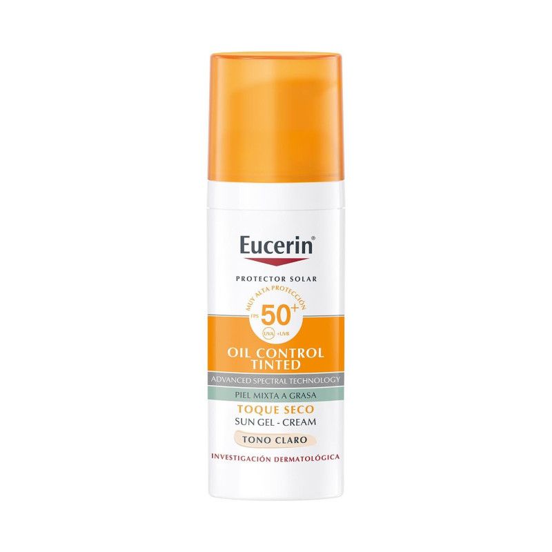 „Oil Control Dry Touch“ veido kremas nuo saulės su SPF 50