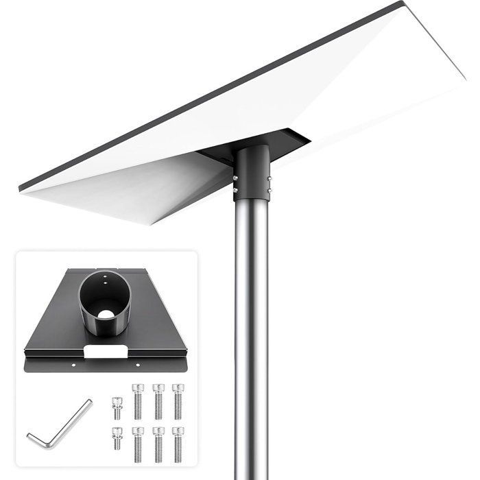 Kit de montaje de adaptador de tubería de alta resistencia Starlink Gen 3 - Kit estándar Starlink - Soporte V3 ajustable para techo, poste o pared