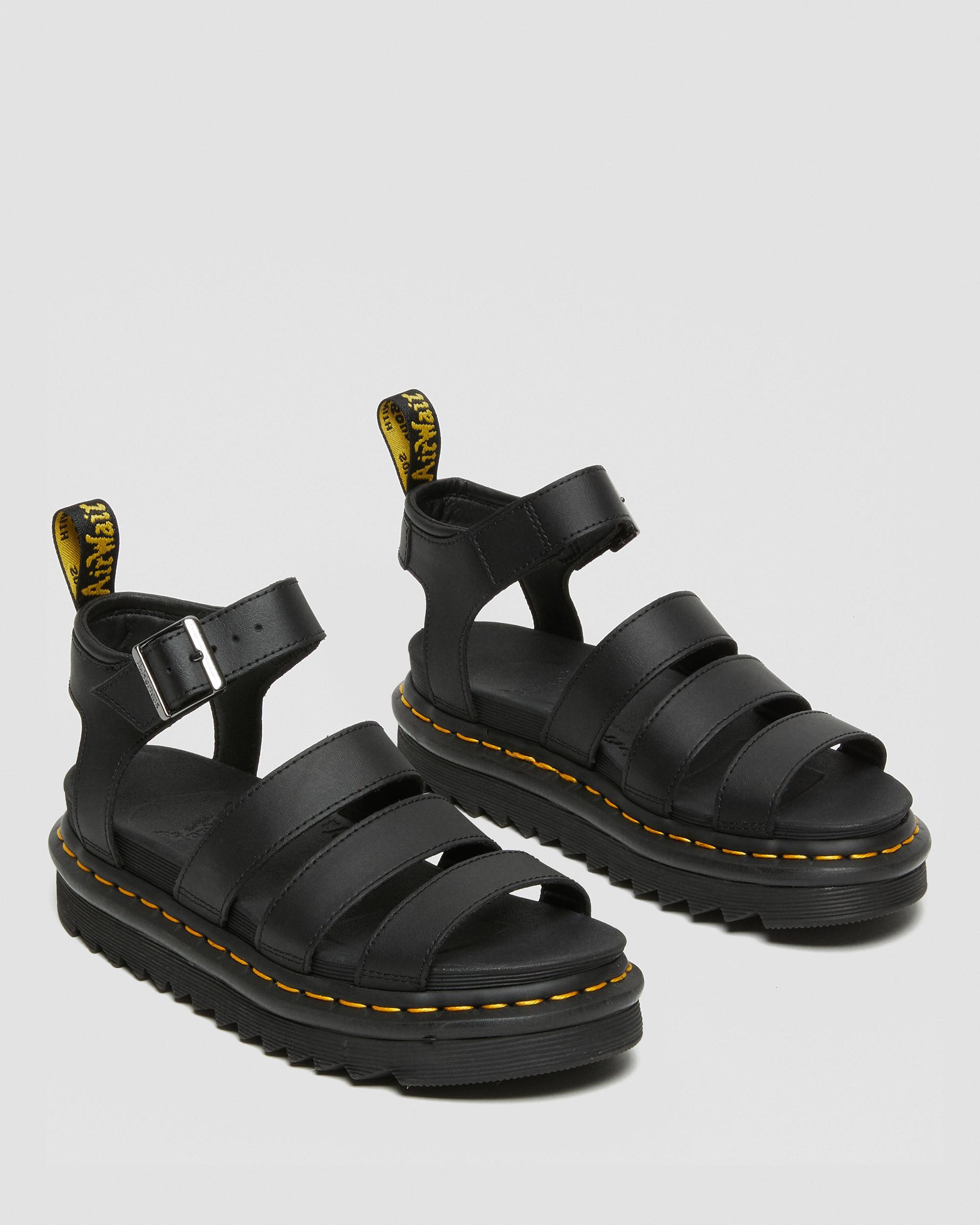 Blaire Hydro Leder Riemensandalen