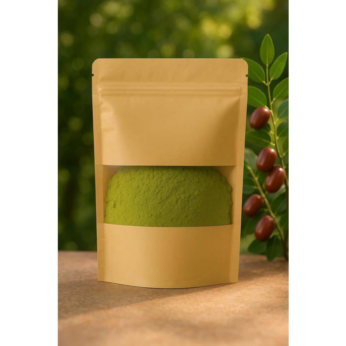 POUDRE DE SIDR DU MAROC 50g – Soin Naturel Cheveux & Visage | Shampooing Végétal & Masque Purifiant