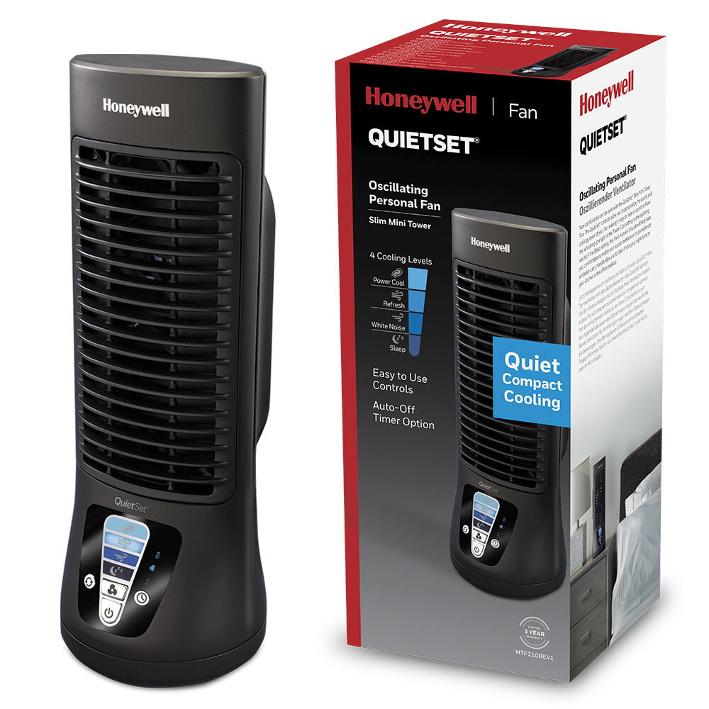 Mini tour mince Honeywell QuietSet HTF210BE4