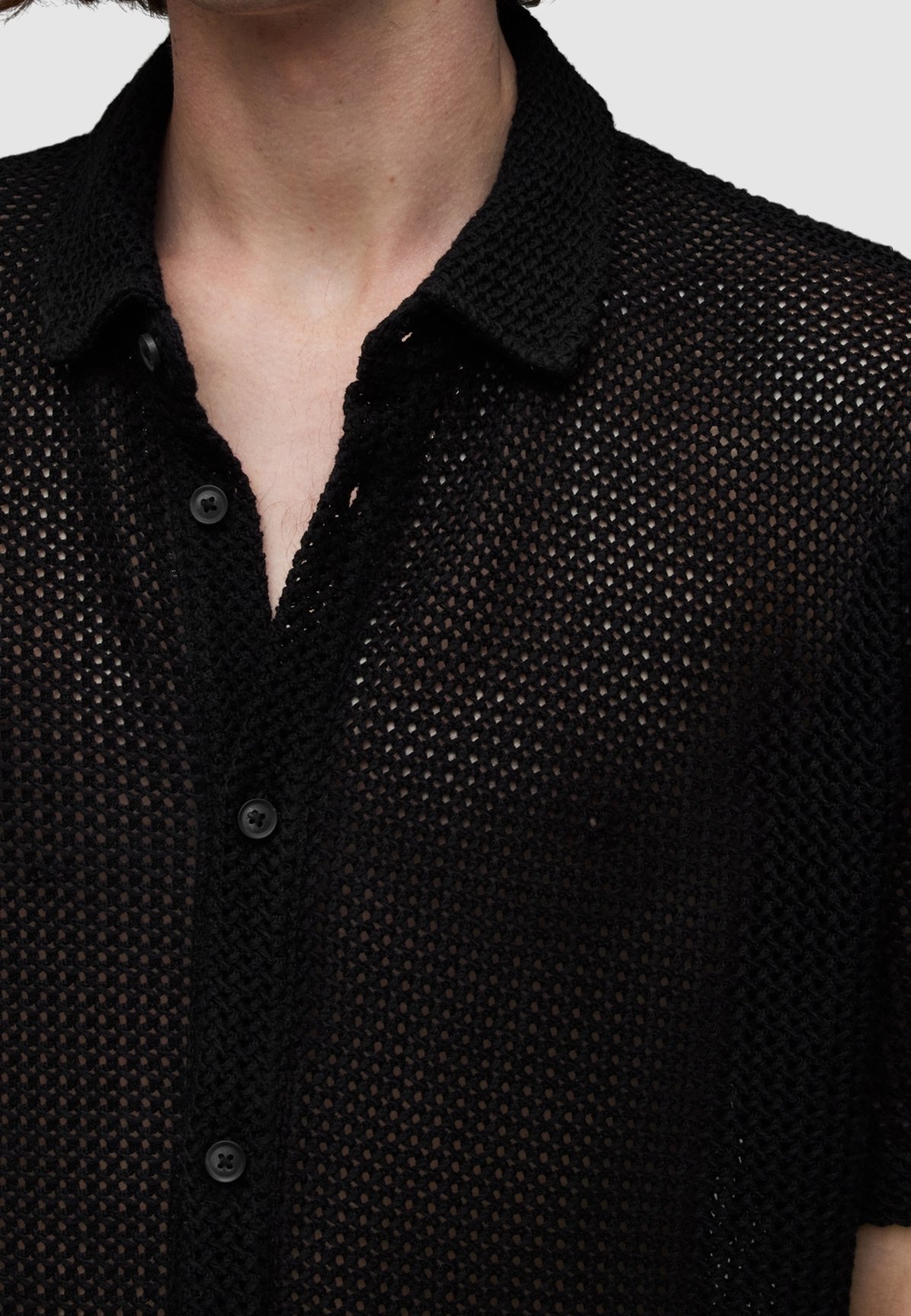 AllSaints shirt - zwart