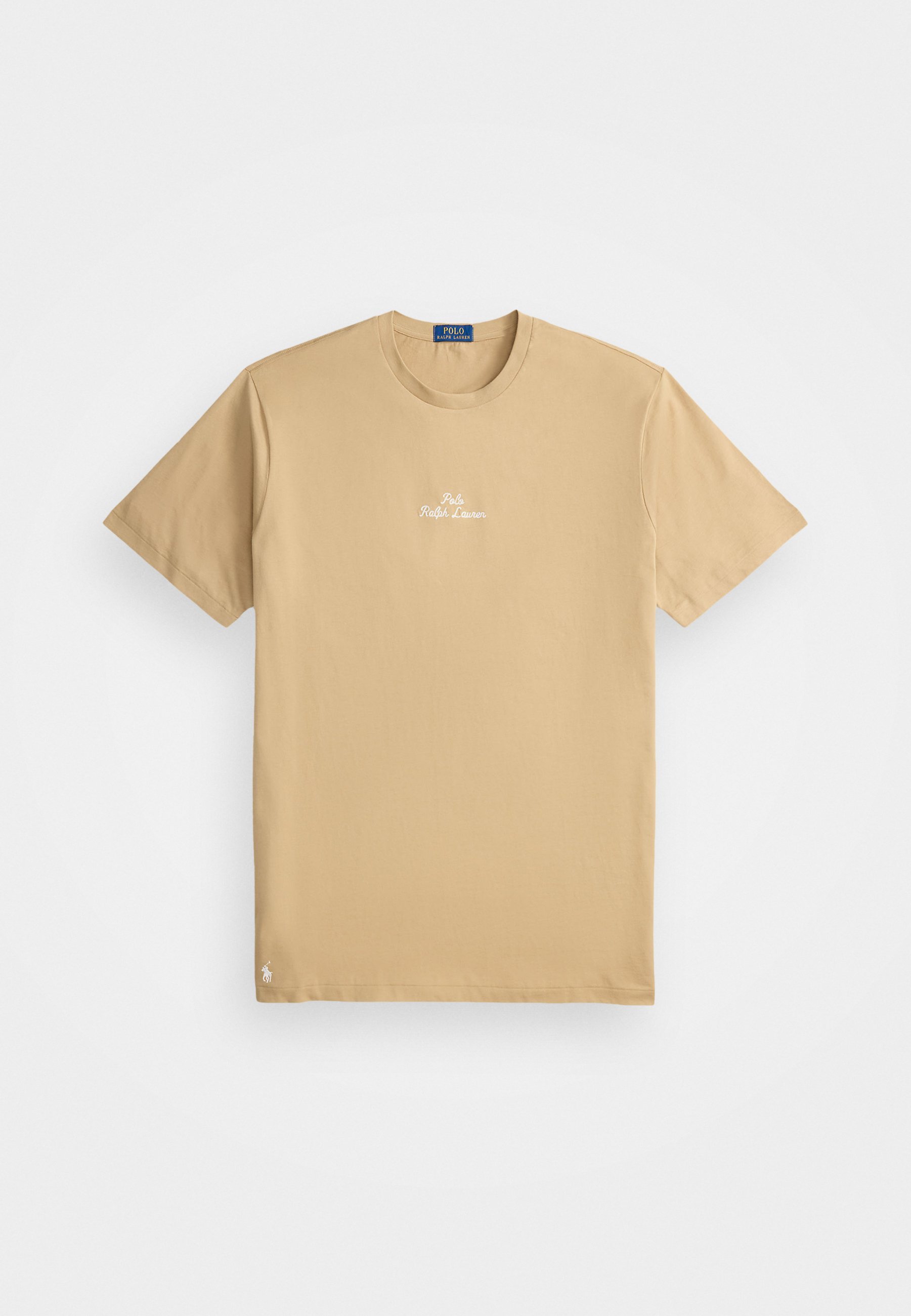 Polo Ralph Lauren Big & Tall T-Shirt mit gesticktem Logo – Bedrucktes T-Shirt – Vintage Khaki