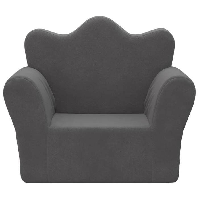 Sofá infantil vidaXL, asiento con reposabrazos, silla con respaldo para niños pequeños, muebles para dormitorio/sala de estar, 357042