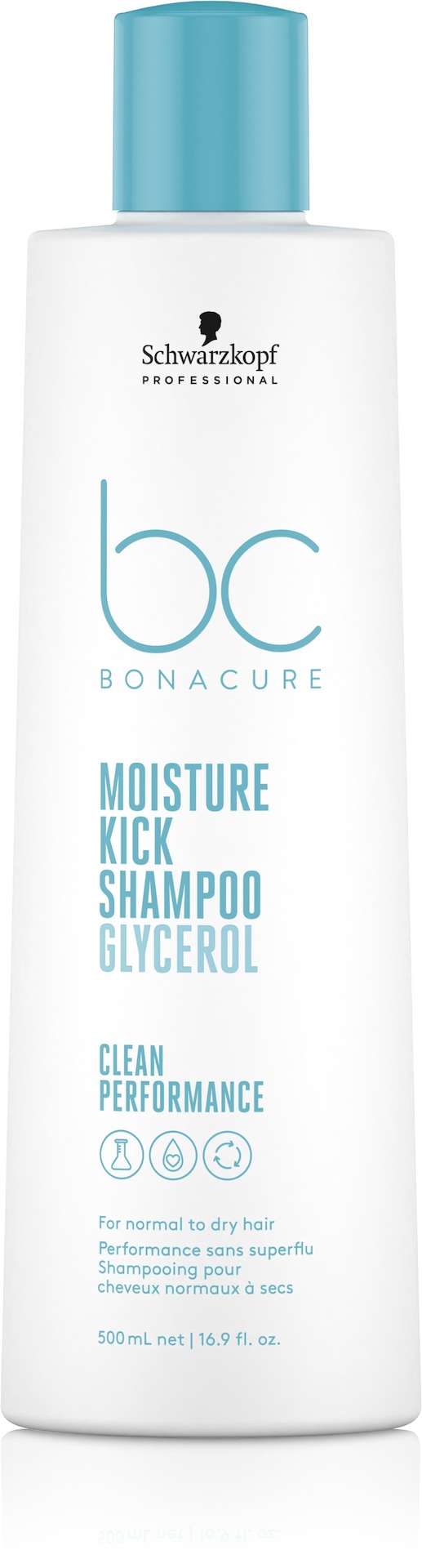 BC Moisture Kick Schampo Glycerol 500 ml - Schwarzkopf Professional