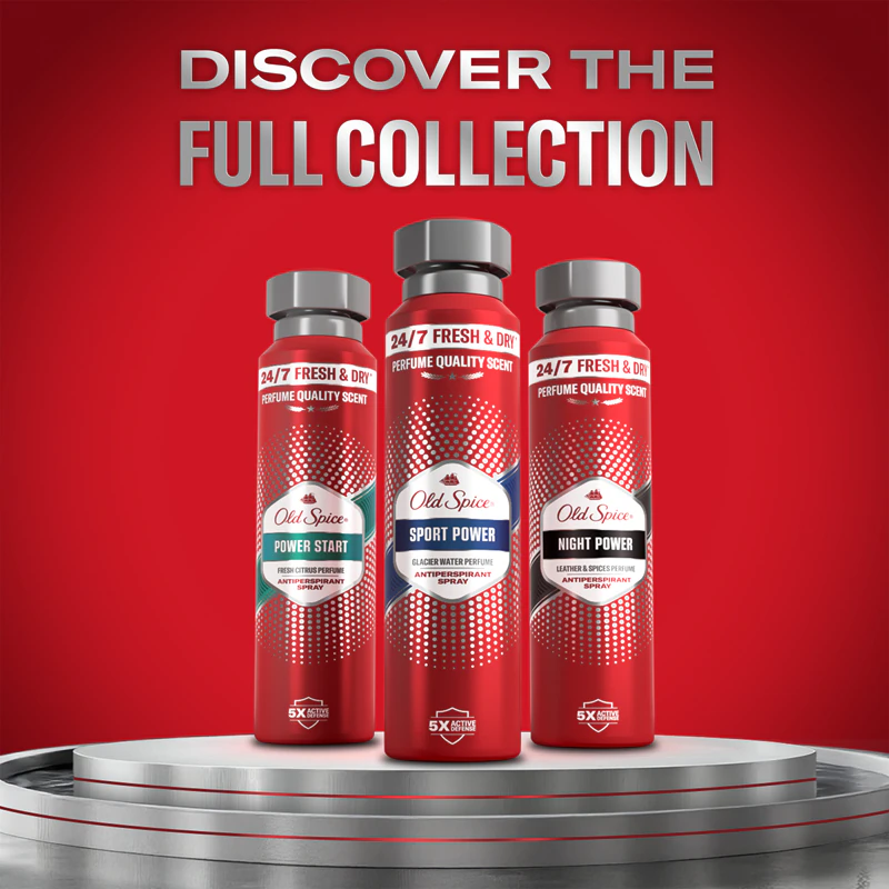 Antiperspirant ve spreji Old Spice Night Power pro muže