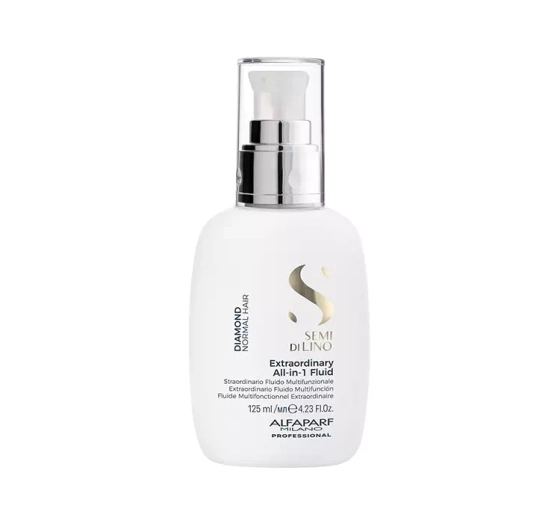 Alfaparf Milano Semi Di Lino Diamond rozświetlający fluid do włosów 125 ml