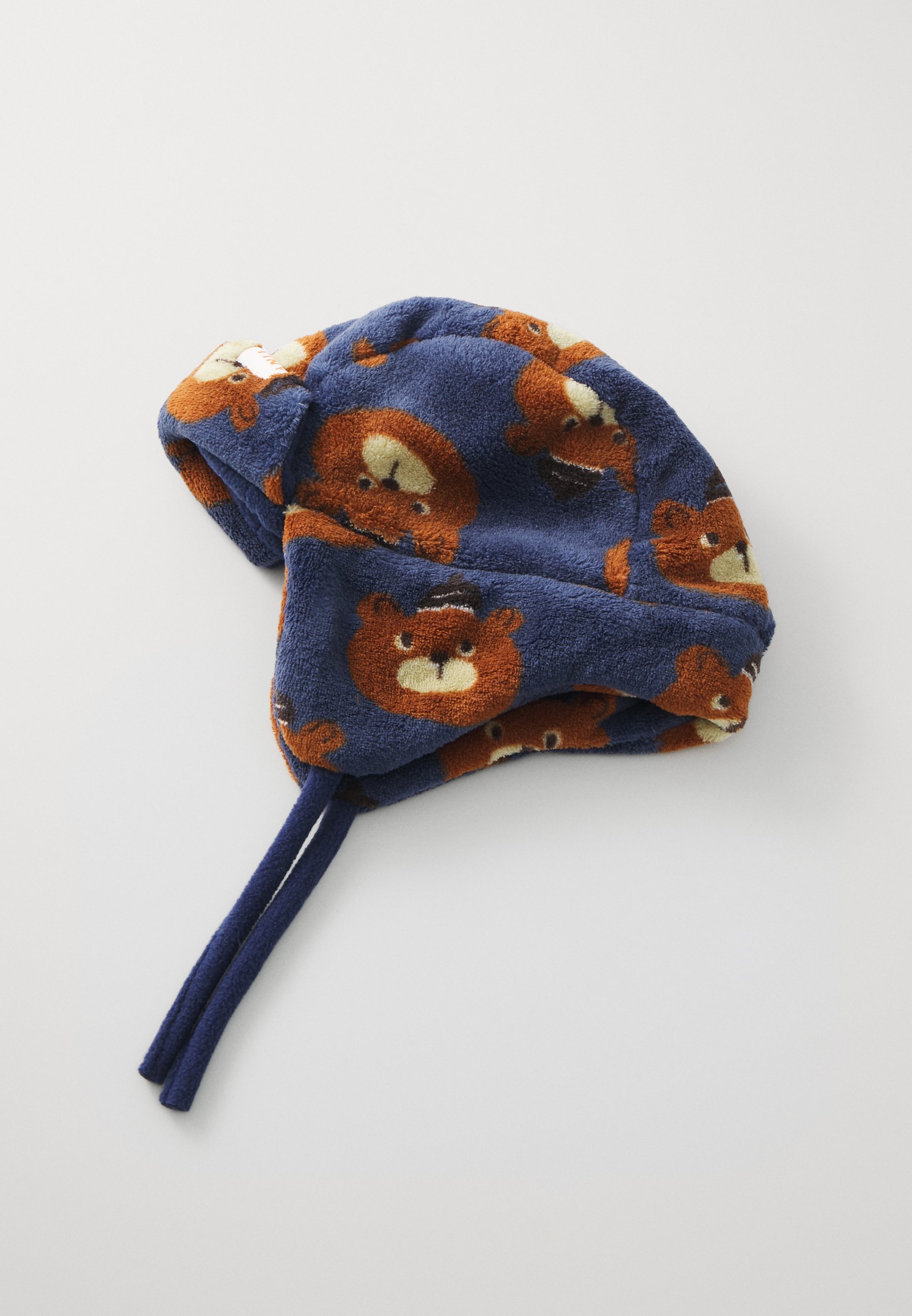 Tinycottons berenmuts met oorklappen, unisex - Muts - lichtblauw