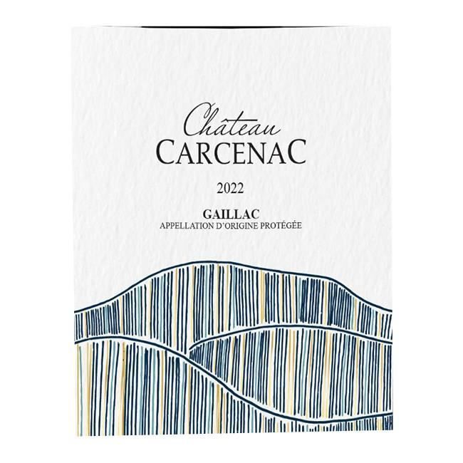 Château Carcenac 2022 Gaillac - Vino tinto del suroeste de Francia