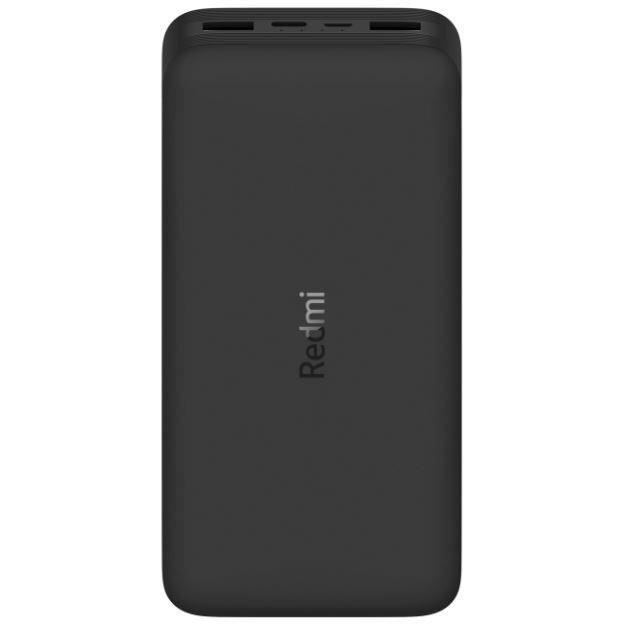 XIAOMI - Batteria portatile Redmi con ricarica rapida - 20000 mAh - Nera