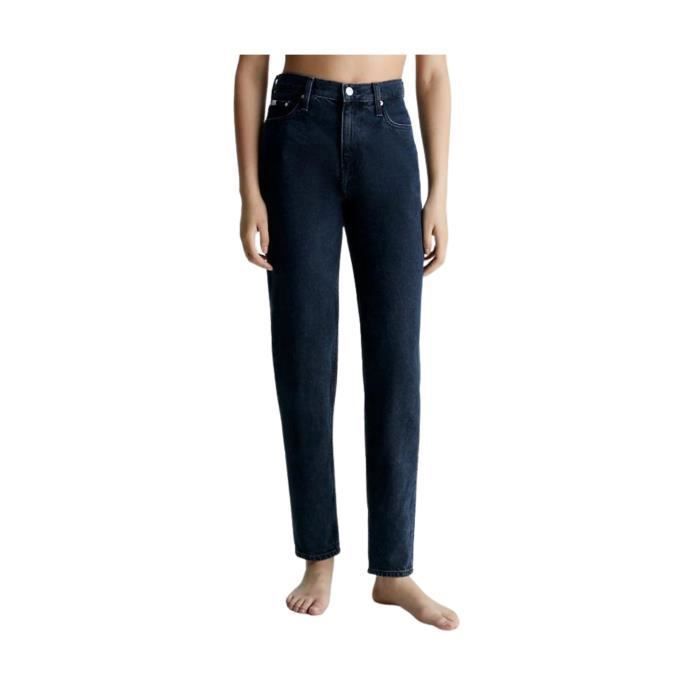 Calvin Klein Jeans Jeans Mom da donna Ref 61861 1BJ Blu - Slim - Vita alta